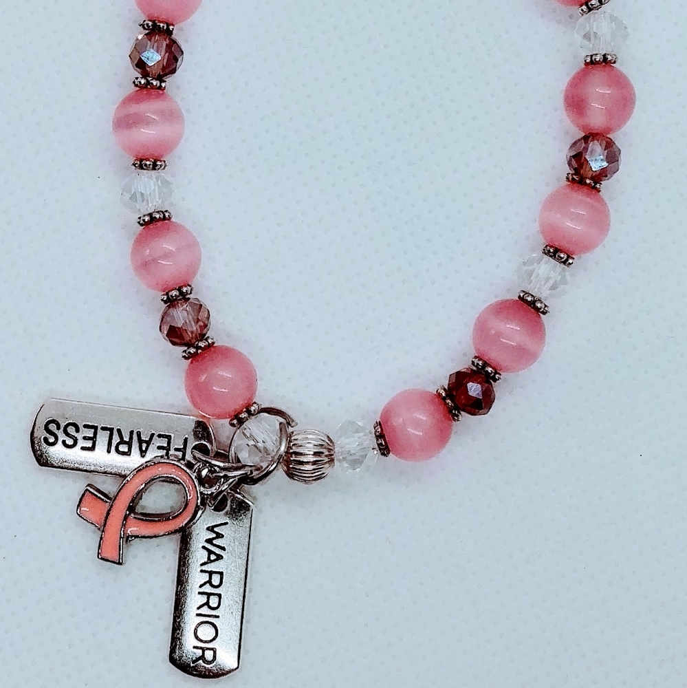Breast Cancer Awareness Bracelet - Picture 1 of 4